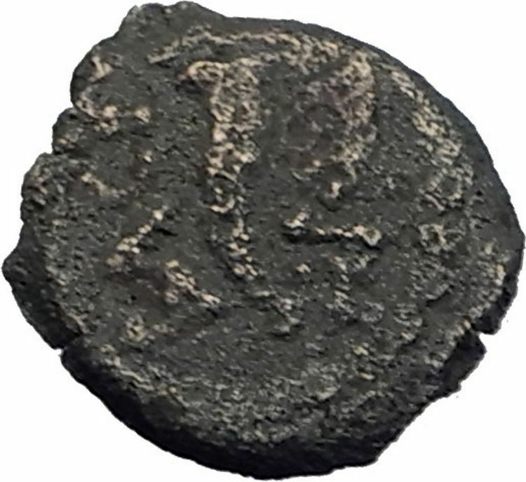 HEROD the GREAT Graven Image EAGLE of JERUSALEM Temple Ancient Coin RARE i64156