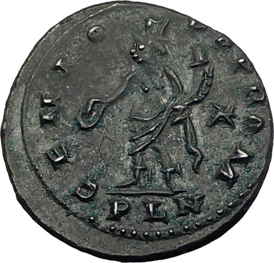 MAXIMINUS II Daia 311AD Londinium London Mint Ancient Roman Coin GENIUS i64048