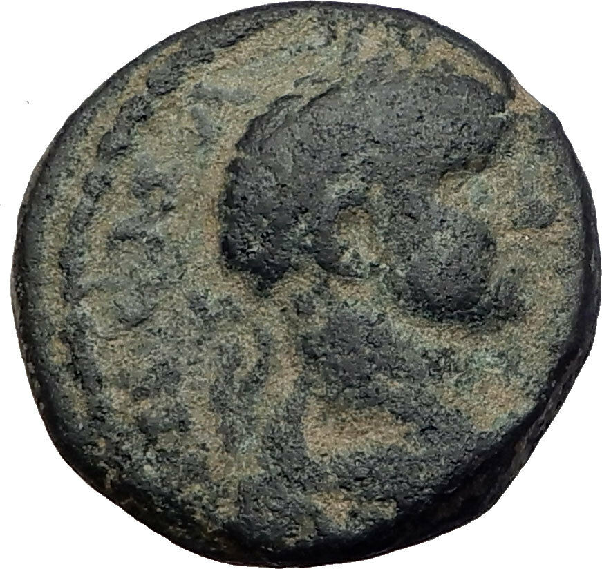 SEVERUS ALEXANDER 222AD Caesarea Maritima in Judea Ancient Roman Coin i64147