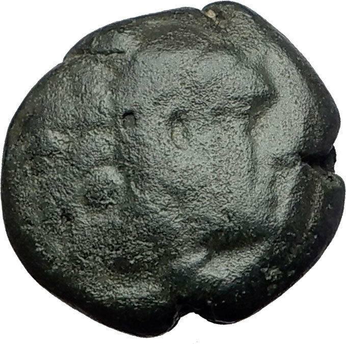 PHILIPPI in MACEDONIA 356BC Hercules Tripod Authentic Ancient Greek Coin i64538