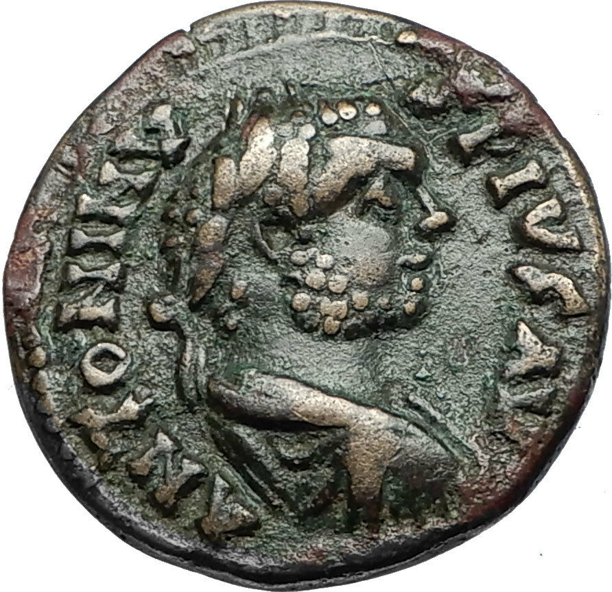 CARACALLA 198AD Genuine Parion Parium Mysia Ancient Roman Coin GENIUS i67004