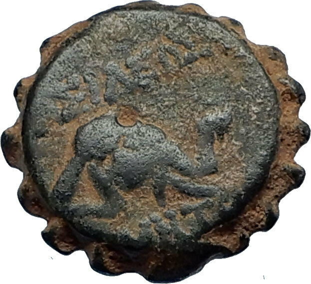 DEMETRIOS I Soter RARE R3 Ancient Seleukid Greek Coin HORSE ELEPHANT i67674