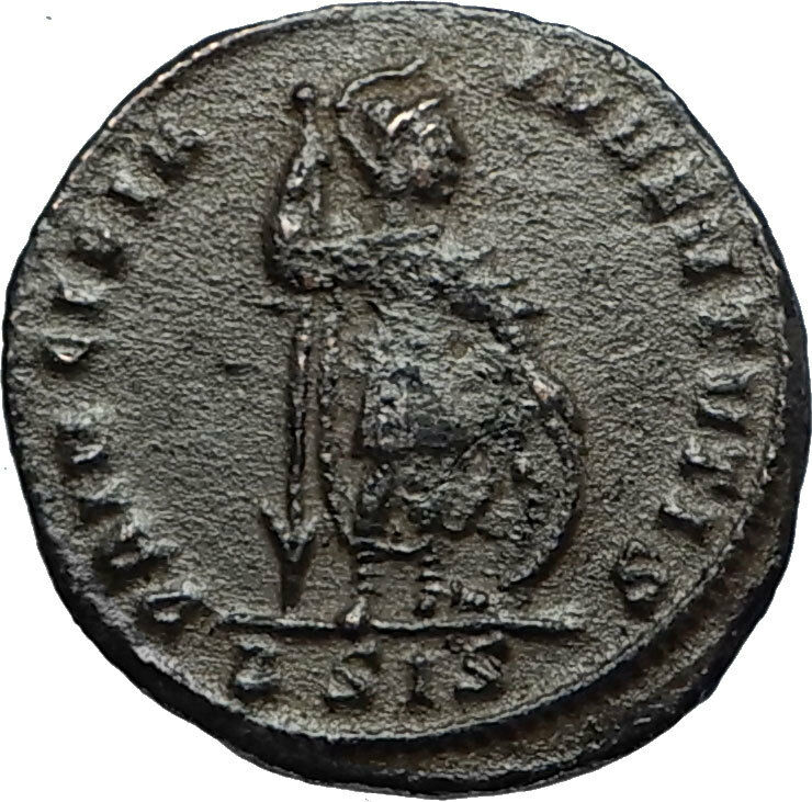 CRISPUS Son of CONSTANTINE the GREAT Authentic Ancient 317AD Roman Coin i67091