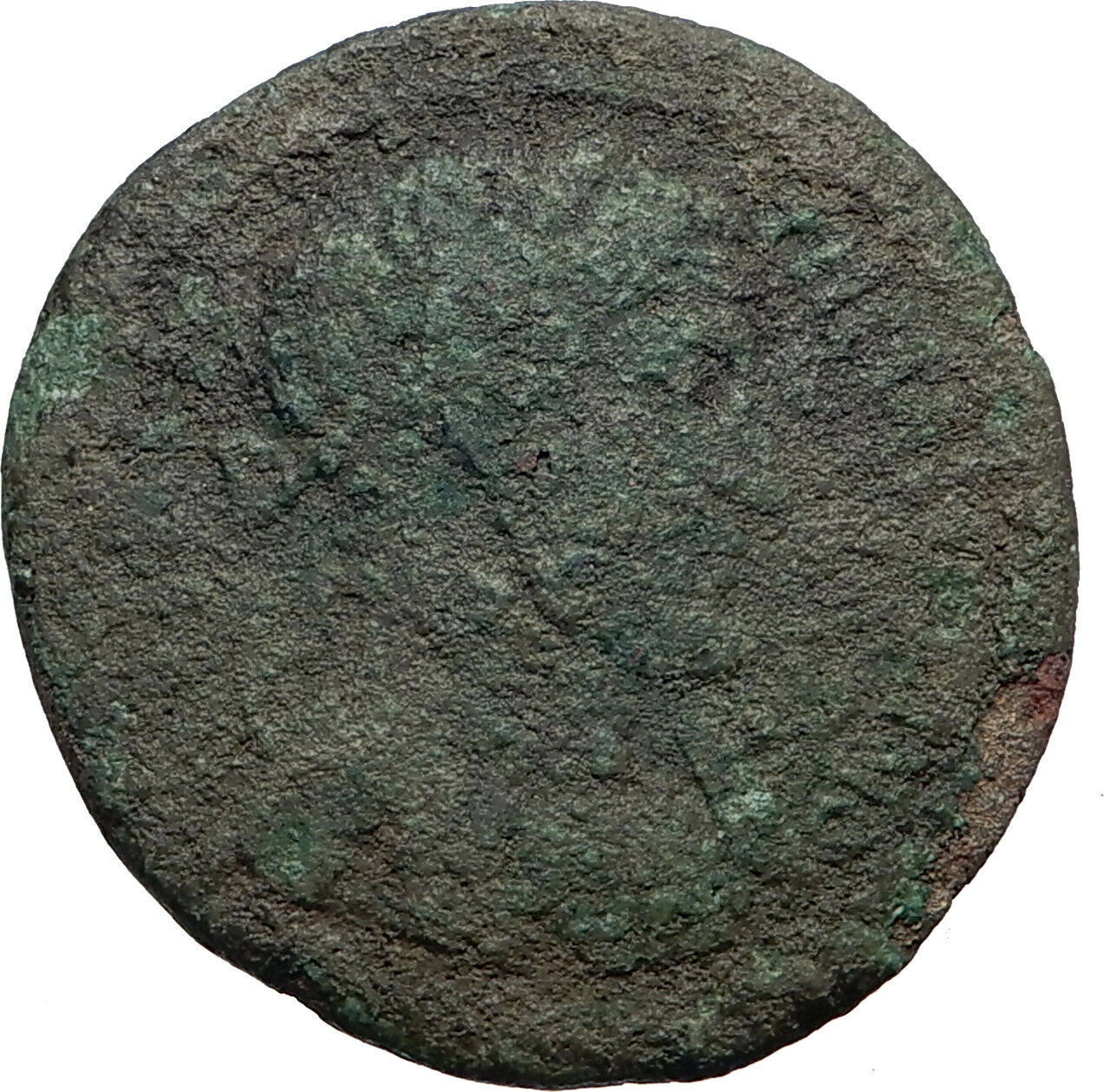 PHILIP I 244AD ATLAS Holds Globe Pillars of Hercules Labor Roman Coin i44109