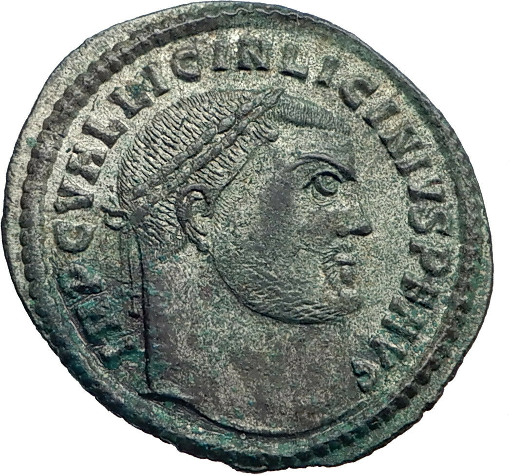 Licinius I Constantine The Great enemy 313AD Ancient Roman Coin Jupiter i44222