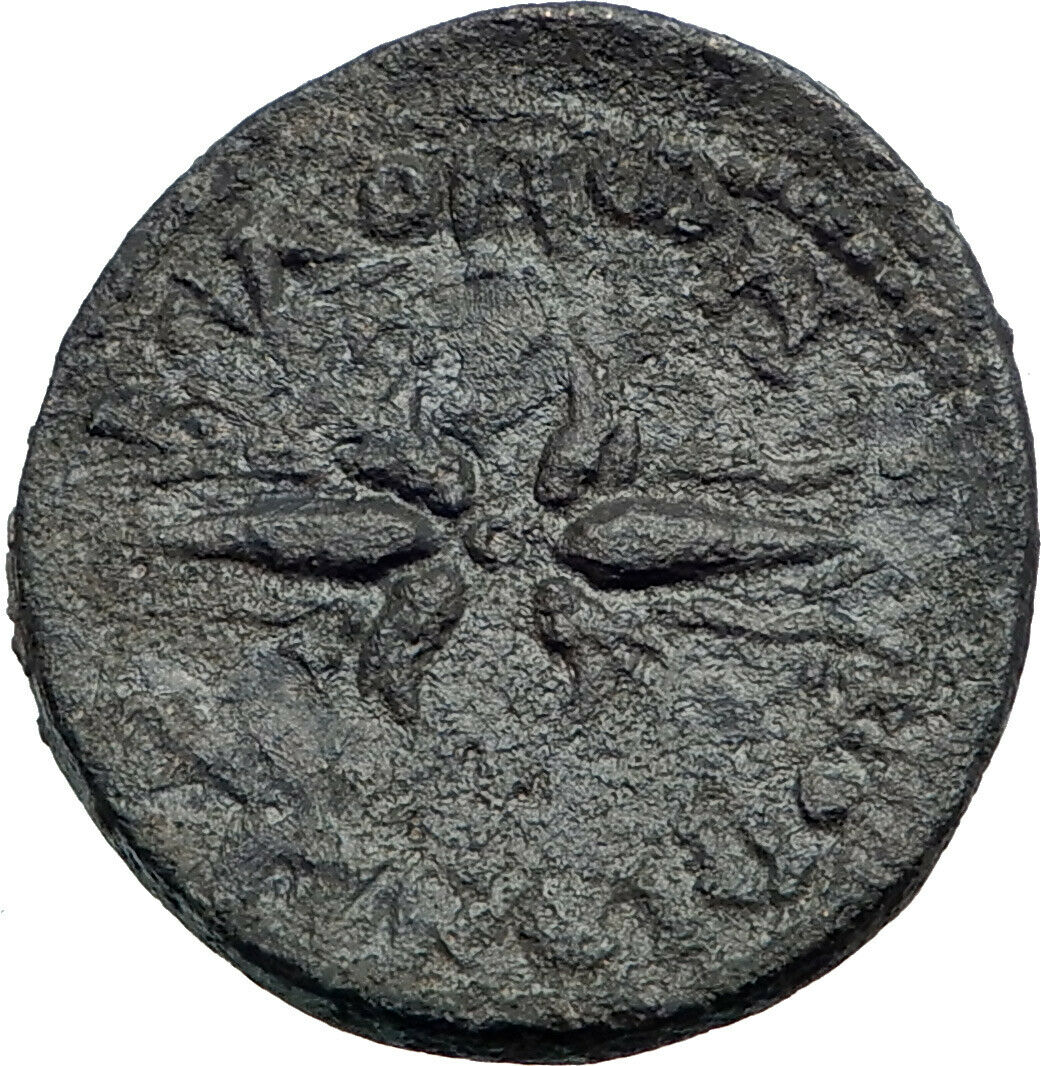 FAUSTINA II wife of Marcus Aurelius 161AD Macedonia Ancient Roman Coin i43612