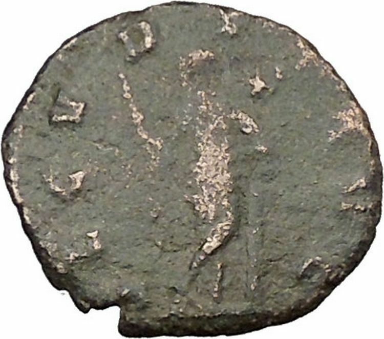 Quintillus 270AD Authentic Rare Ancient Roman Coin Security Goddess Cult i39222