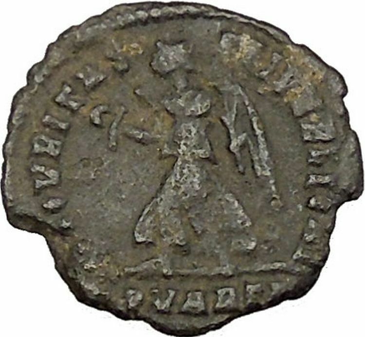 Valens Rome mint R.QVARTA very rare Ancient Roman Coin Victory Cult i39113