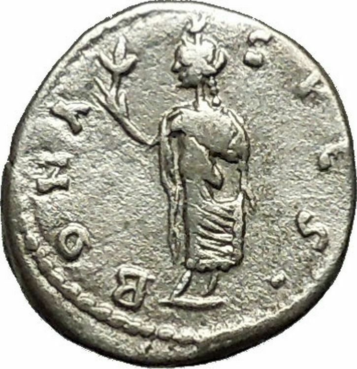 Septimius Severus Emesa mint Ancient Roman Coin Spes Hope Goddess Cult i39601