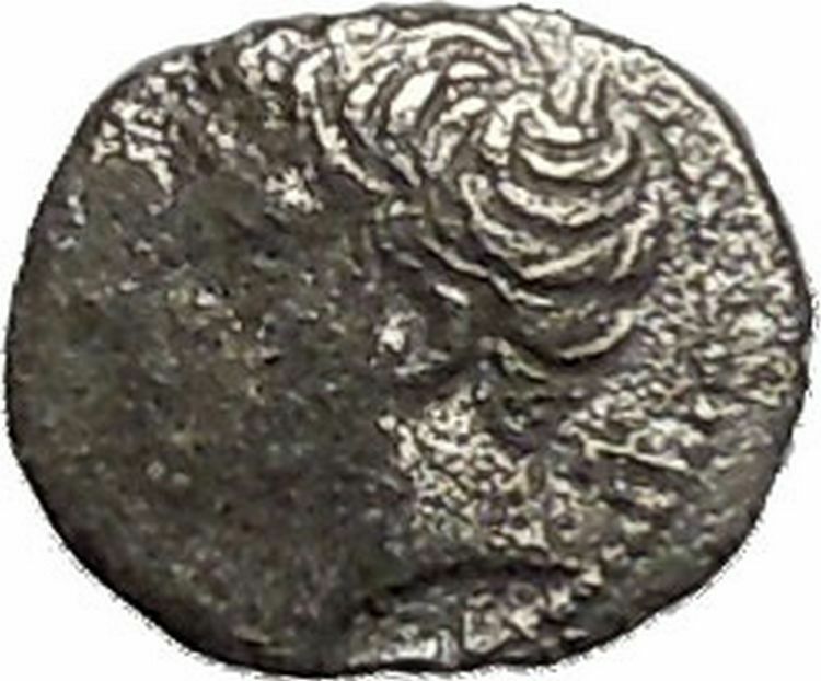 PANORMOS as ZIS in SICILY 405BC Litra Silver Greek Coin Male & Man Bull i41466