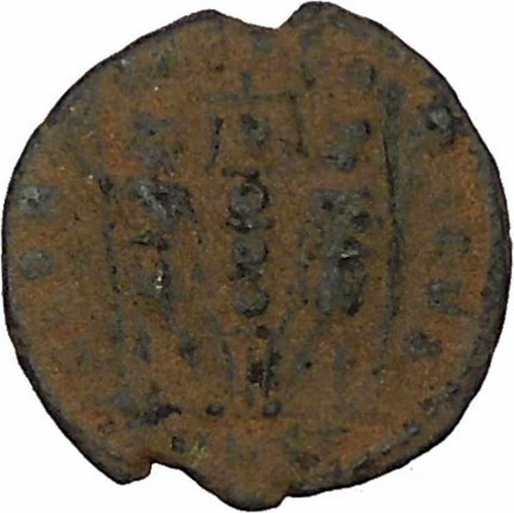 CONSTANTIUS II Constantine the Great son Ancient Roman Coin Standard i45905