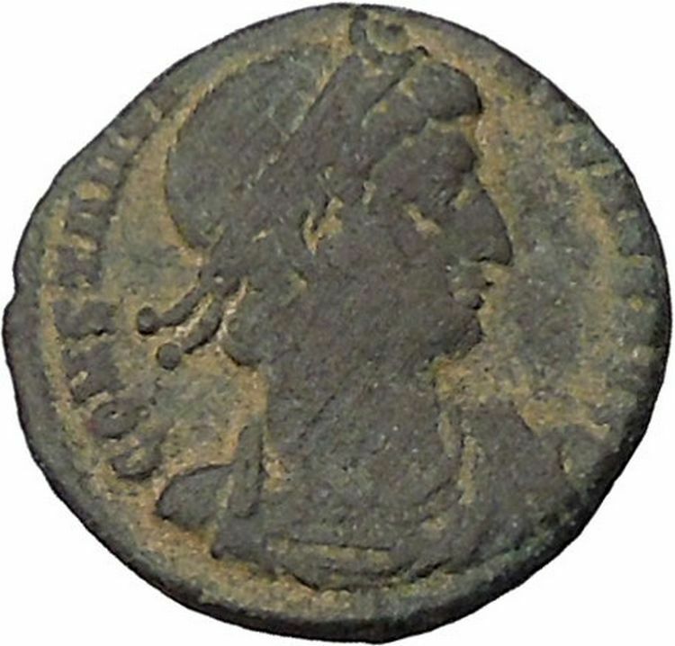 CONSTANTINE I the GREAT Ancient Roman Coin Legion Glory of the Army i45998