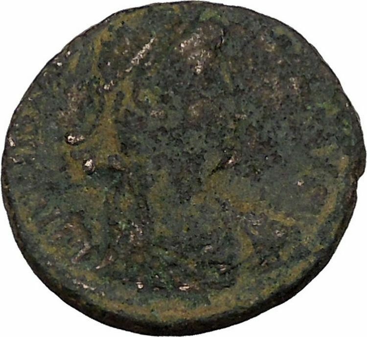 CONSTANTIUS II Constantine the Great son Ancient Roman Coin Battle Horse i45959