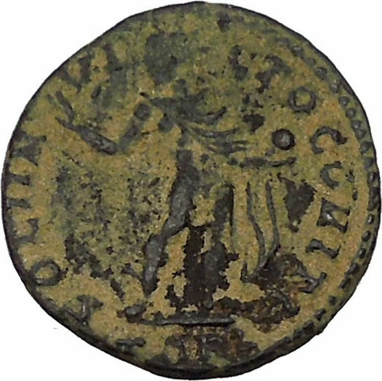 Constantine I The Great 313AD Ancient Roman Coin Sol Sun God Cult i45924