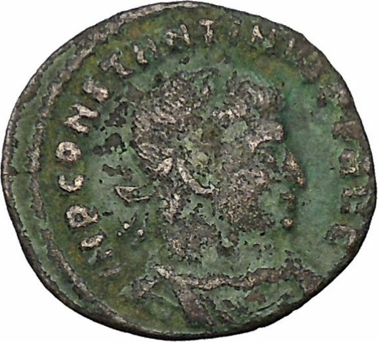 Constantine I the Great 313AD Ancient Roman Coin Sol Sun God Cult i45992