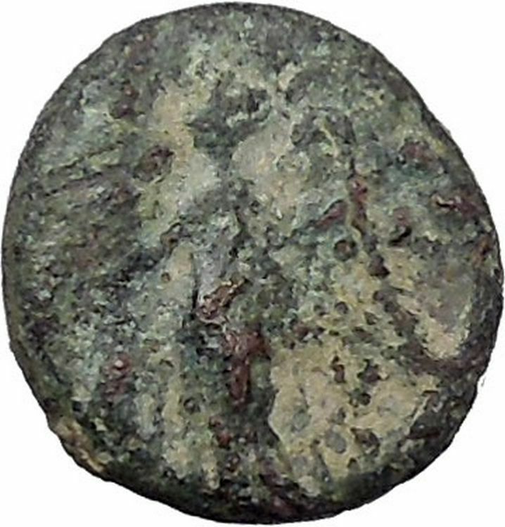 Anonymous Arab Kingdom of Nabataea PETRA 270BC Athena Nike Greek Coin i46932