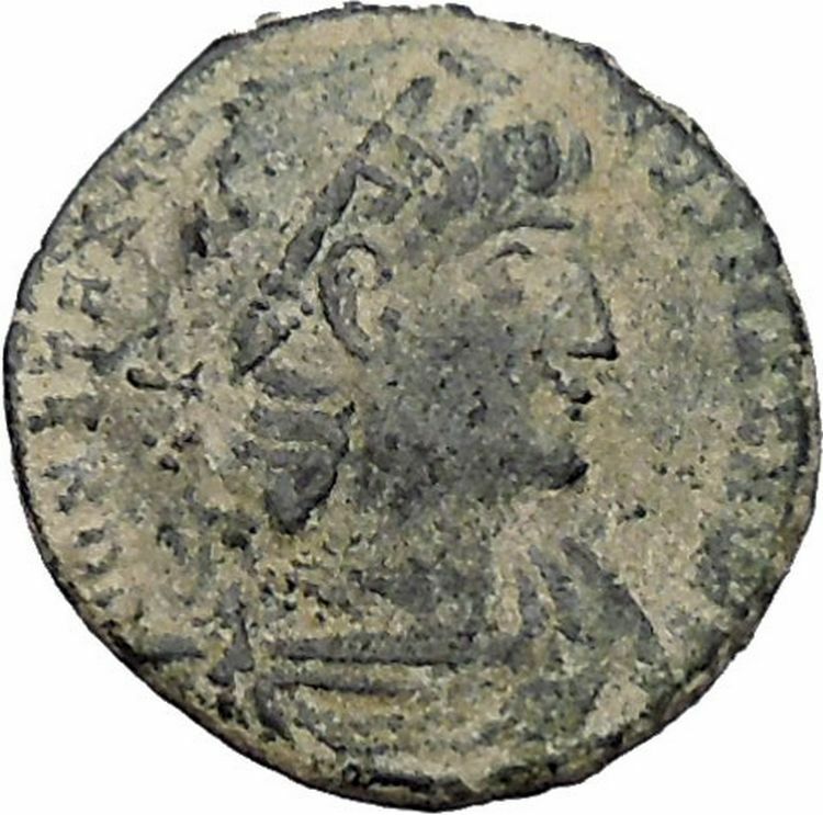 Constantine I The Great 330AD Ancient Roman Coin Glory of Arny Legions i47025