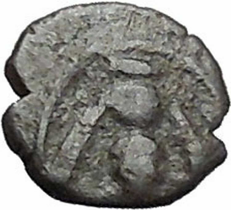 EPESUS Ephesos IONIA 405BC Bee Stag's Head Authentic Ancient Greek Coin i48236