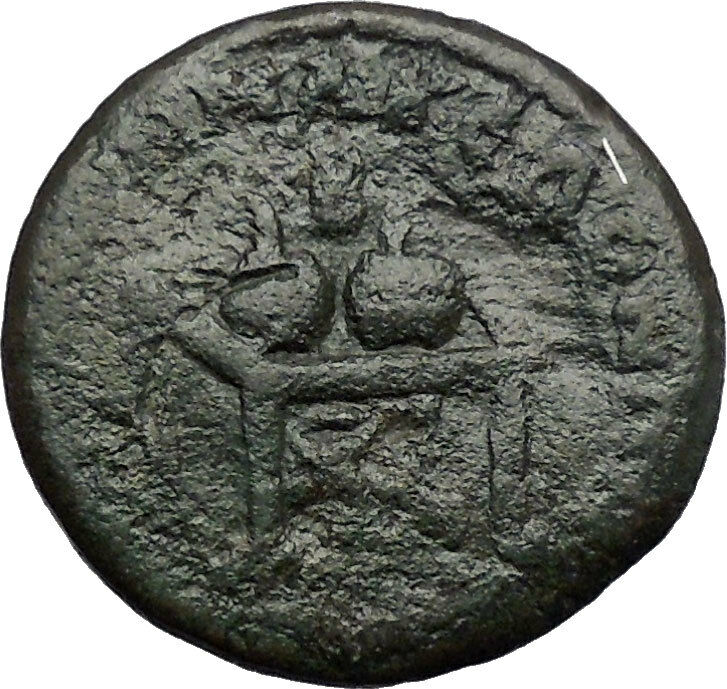 ALEXANDER the GREAT as HERCULES Macedonia Koinon Greek Roman 200AD Coin i48801