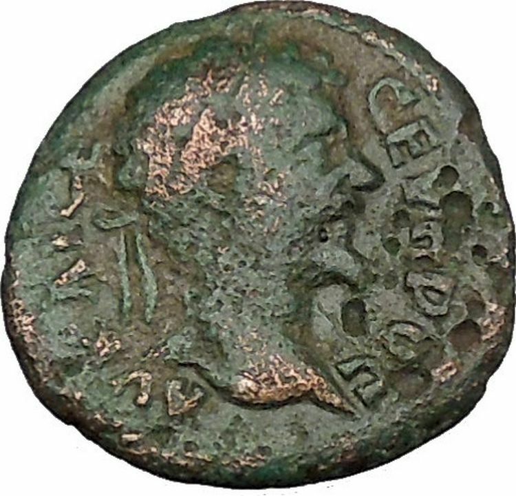 SEPTIMIUS SEVERUS Nicopolis ad Istrum Rare Ancient Roman Coin Unanimity i48375