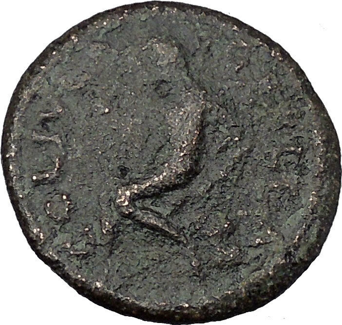 SEVERUS ALEXANDER 222AD Pella Macedonia Pan Syrinx Ancient Roman Coin i48480