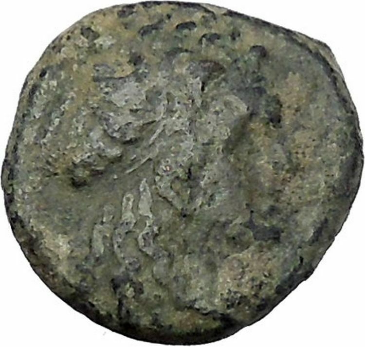 PTOLEMY II Philadelphos Egypt 285BC Alexander the Great FACE Greek Coin i47177