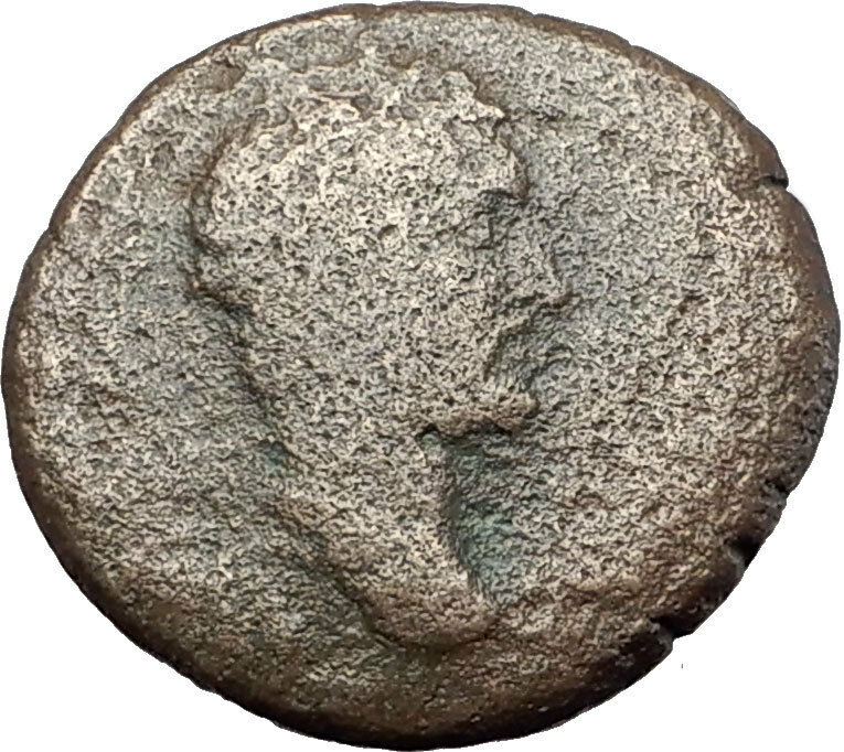 ANTONINUS PIUS 138AD Cyzicus Mysia Ancient Roman Coin ASCLEPIUS MEDICINE i61403