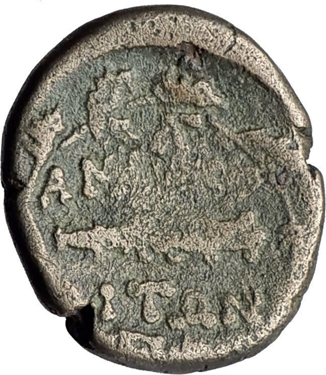 AMPHIPOLIS in MACEDONIA 148BC Rare R2 Ancient Greek Coin POSEIDON CLUB i61336