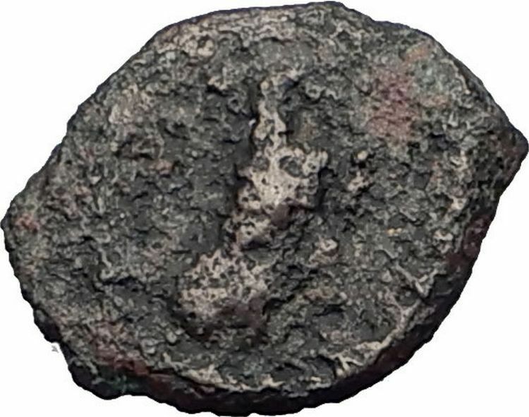 HEROD the GREAT Graven Image EAGLE of JERUSALEM Temple Ancient Coin RARE i64077