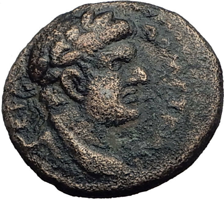 Domitian Judaea Capta Ancient Roman Coin Caesarea Paneas Herod Agrippa II i64117