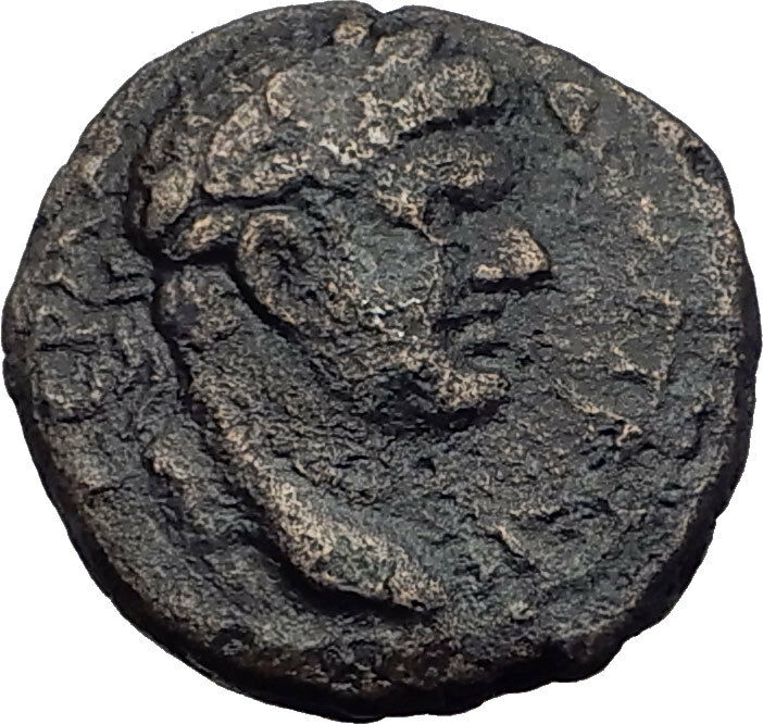 Domitian Judaea Capta Ancient Roman Coin Caesarea Paneas Herod Agrippa II i64187