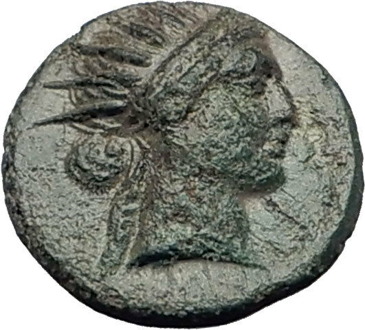 RHODES Island off Caria 190BC RARE R2 Authentic Ancient Greek Coin HELIOS i64814