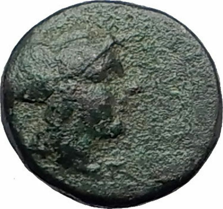 LYSIMACHEIA Thrace LYSIMACHOS City 309BC Ancient Greek Coin ATHENA GRAIN i63791