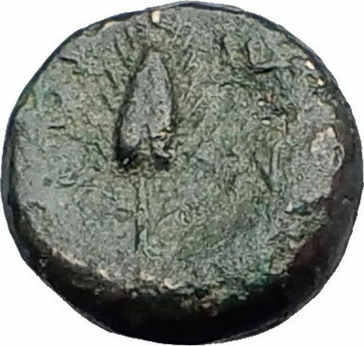 LYSIMACHEIA Thrace LYSIMACHOS City 309BC Ancient Greek Coin ATHENA GRAIN i63791