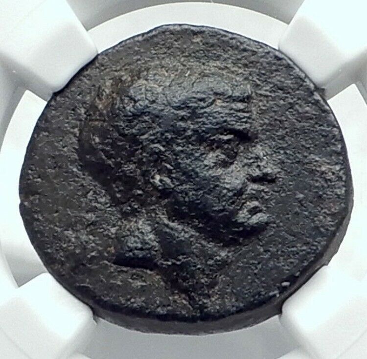 Tarkondimotos I King of Cilicia EMPOWERED BY Mark Antony Greek Coin NGC i77627