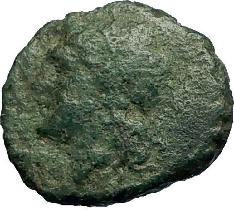 BRETTII Brettian League in BRUTTIUM 214BC 2nd Punic War Time GREEK Coin i77234