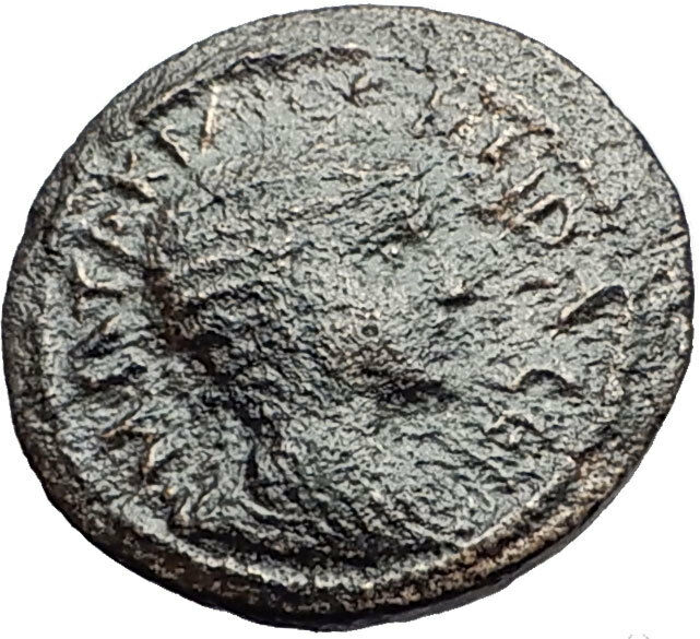 OTACILIA SEVERA wife PHILIP I RARE Ancient Cibyra Phrygia Roman Coin i58058