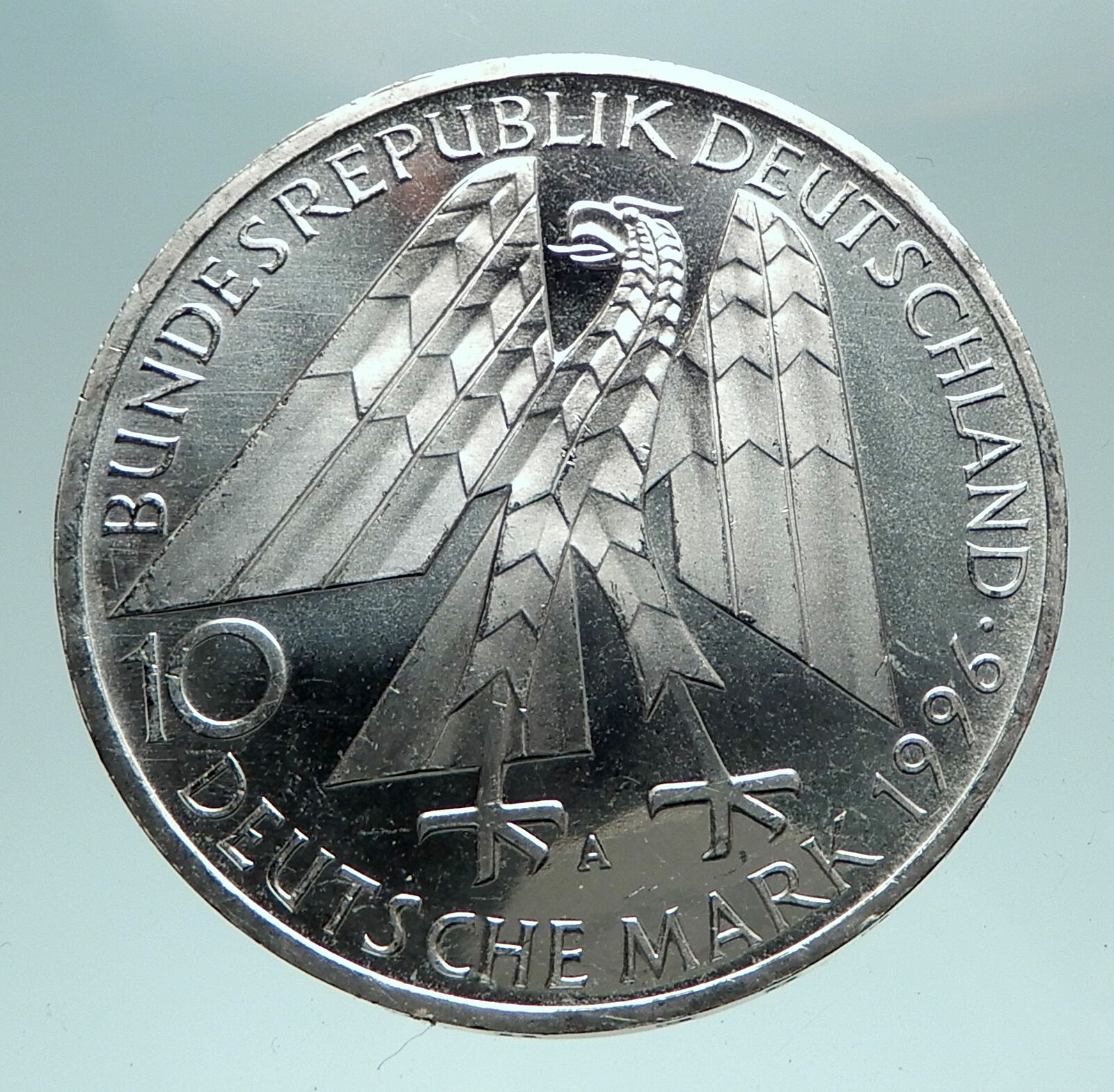 1996 GERMANY Kolpingwerk Adolf Kolping Proof Silver German 10 Mark Coin i81640