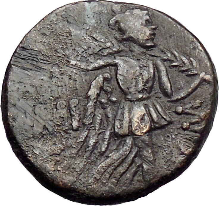 Amisos Time of Mithradates VI 119BC Ancient Greek Coin Nike Gorgon i30065