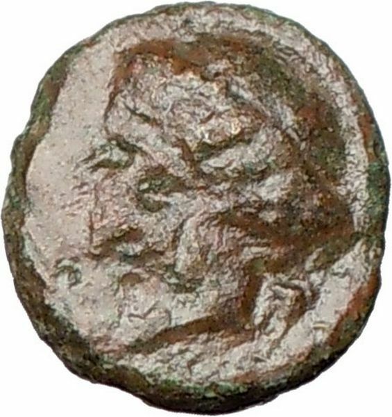 SYRACUSE Sicily Agathocles Underworld queen KORE BULL Ancient Greek Coin i25811