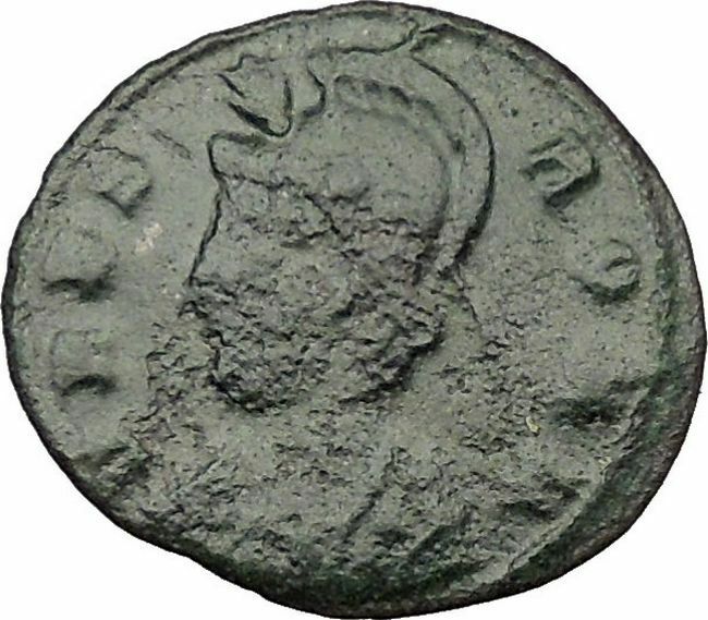 Constantine I The Great Ancient Roman Coin Romulus & Remus "Mother" wolf i32333