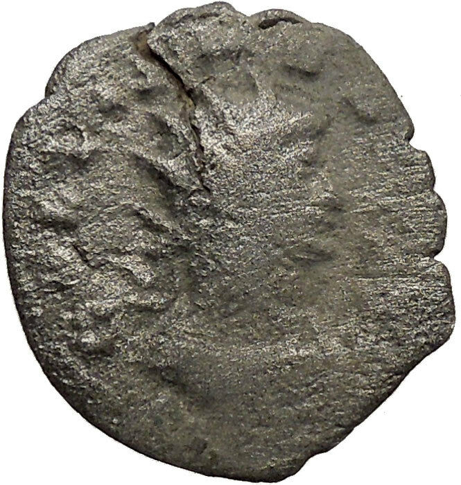 GALLIENUS son of Valerian I Silver Ancient Roman Coin Security Cult i35321