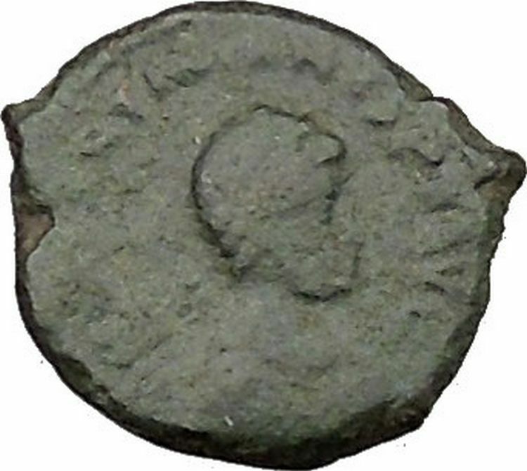 Valentinian II 388AD Authentic Ancient Roman Coin City gate i39231