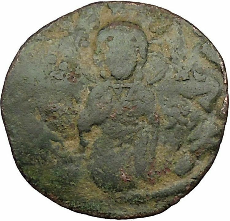 JESUS CHRIST Ancient Christian Byzantine Nicephorus III Follis1078AD Coin i39439