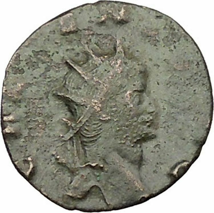 Gallienus son of Valerian I Ancient Roman Coin Security Goddess Cult i39180