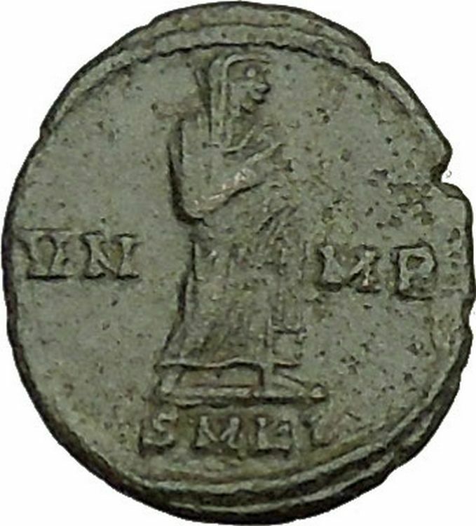 CONSTANTINE I the GREAT Cult Ancient Roman Coin Christian Deification i40246