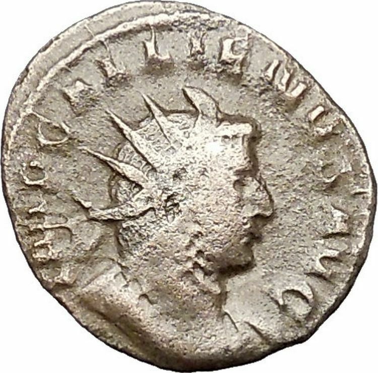 Gallienus Valerian I son Authentic Ancient Roman Coin Victory Cult i40794