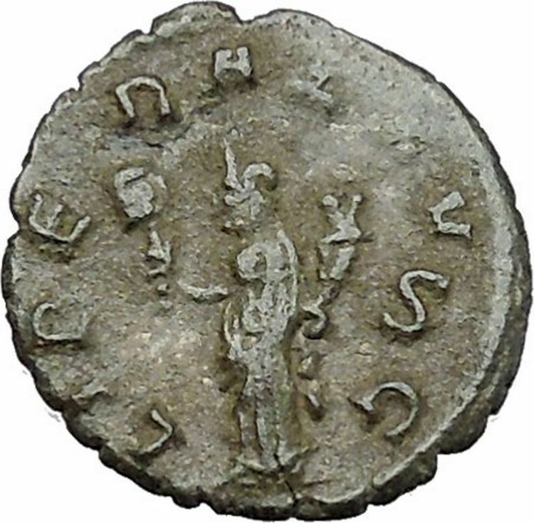 Gallienus ruled w father Valerian I 255AD Ancient Roman Coin Generosity i41150