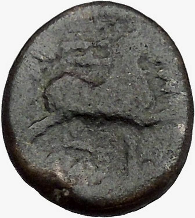 THESSALIAN LEAGUE Larissa 196BC Greek Coin ATHENA APOLLO Healer Cult i43384