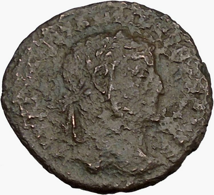 Constantius I 'Chlorus' Constantine the Great Father Ancient Roman Coin i43042